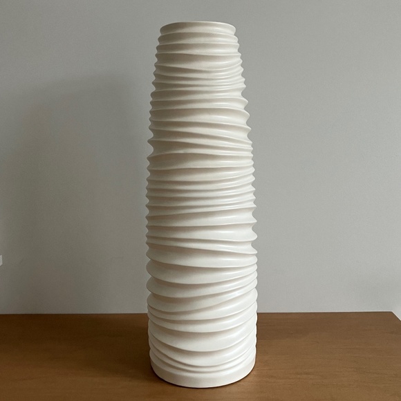 Decorative Ceramic Vase - 20 inches - Picture 1 of 7